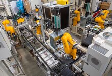 Robotická kompletační linka Robotická kompletační linka